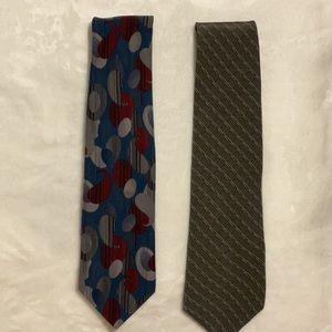 Bill Blass necktie set of two